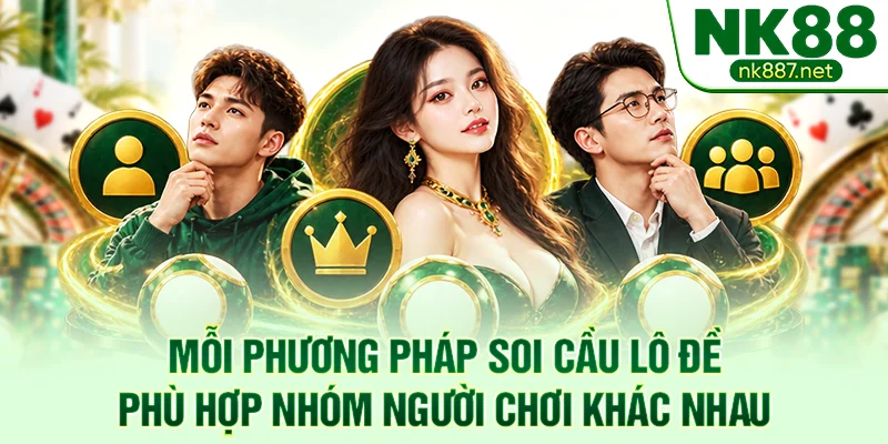 Mỗi phương pháp soi cầu lô đề phù hợp nhóm người chơi khác nhau